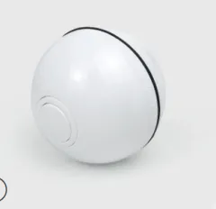 Pet Electric Toy Ball Laser Light Funny Cat - White No Accessories - View 1