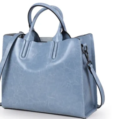 Sofia Spanish Trunk Tote - Blue