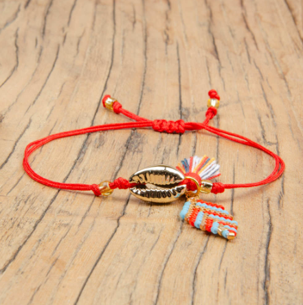 Hand-woven bracelet