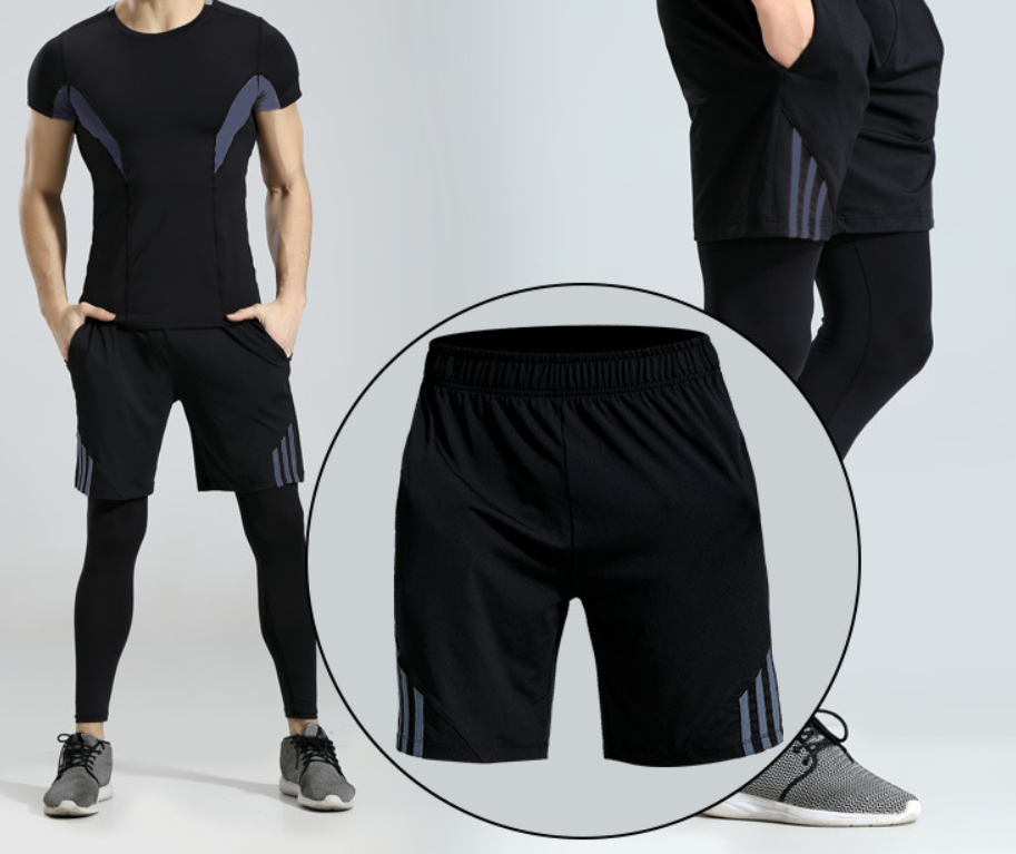 Quick-drying pants fitness running shorts