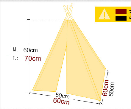 Small spotted tent cat kennel tent 2