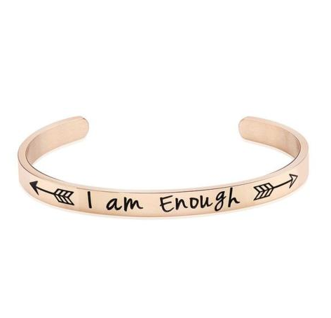 Flat titanium steel bracelet