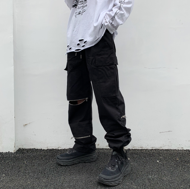 Influx male beamed overalls