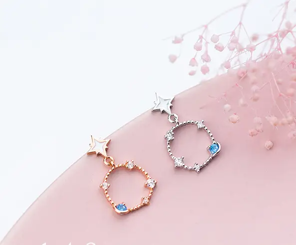 S925 Sterling Silver Stud Earrings