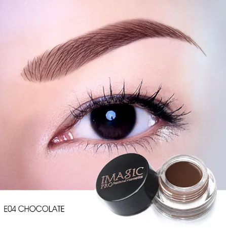 6 ribbon brush head dyeing eyebrow cream Chocolate - Shop at LoveMi