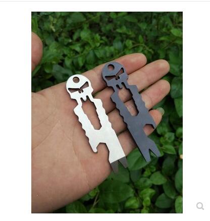 Punisher bottle opener gimmick multi tool tool card