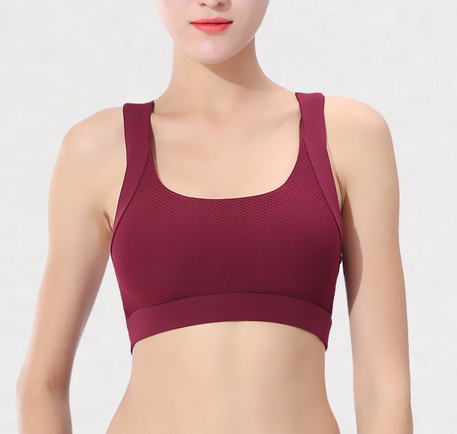 Beauty back yoga vest style sports underwear