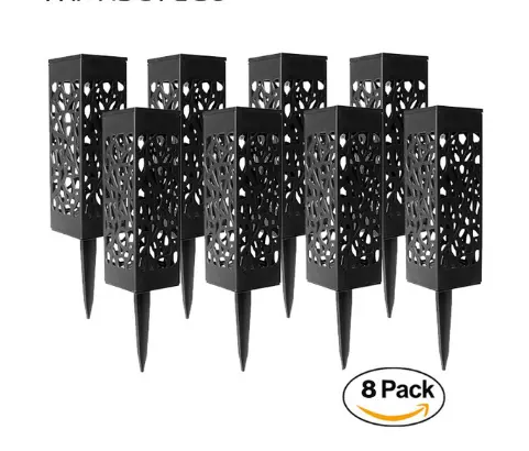 Solar Garden Pathway Lights Lawn Lamp