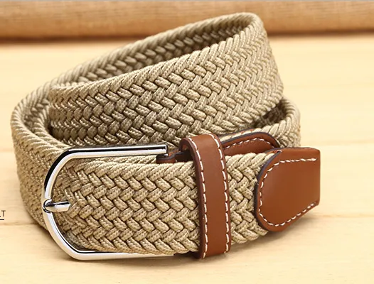 Elastic woven elastic men's belt 5 Style - Shop at LoveMi