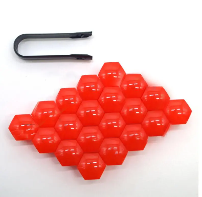 17mm car tire screw cap wheel decorative