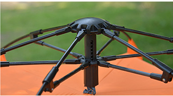 Automatic Hexagonal Tent Multi-Person Double-Layer Outdoor Camping Rain Tent 2