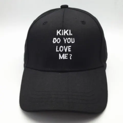 Letter Embroidered Baseball Cap