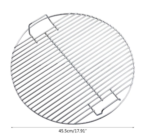 Round barbecue net