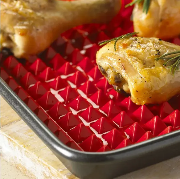 Non-Stick Silicone Pyramid Cooking Mat Baking