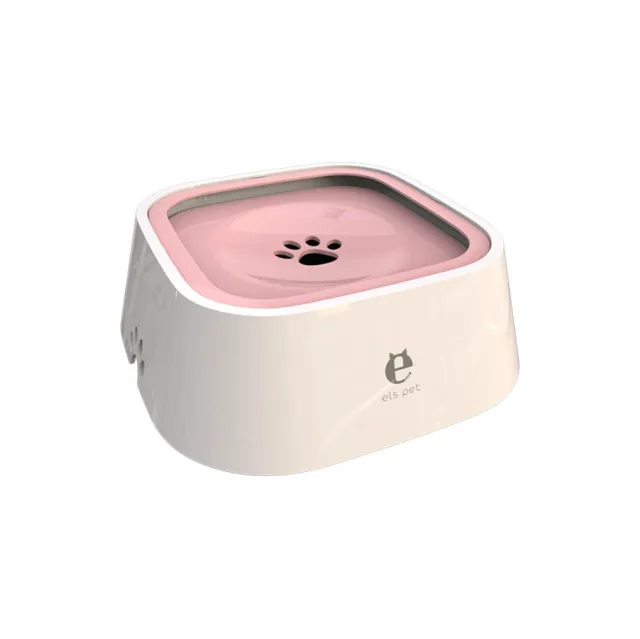 Non wet Mouth Dog Bowl, Floating Bowl, Anti overturning Pink - Shop at LoveMi
