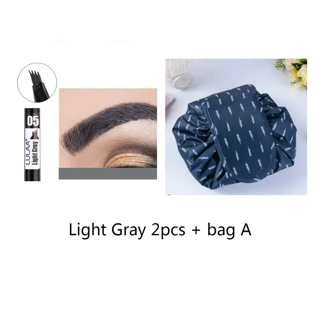 Not blooming liquid eyeliner Light Grey 2Pcs+A - Shop at LoveMi