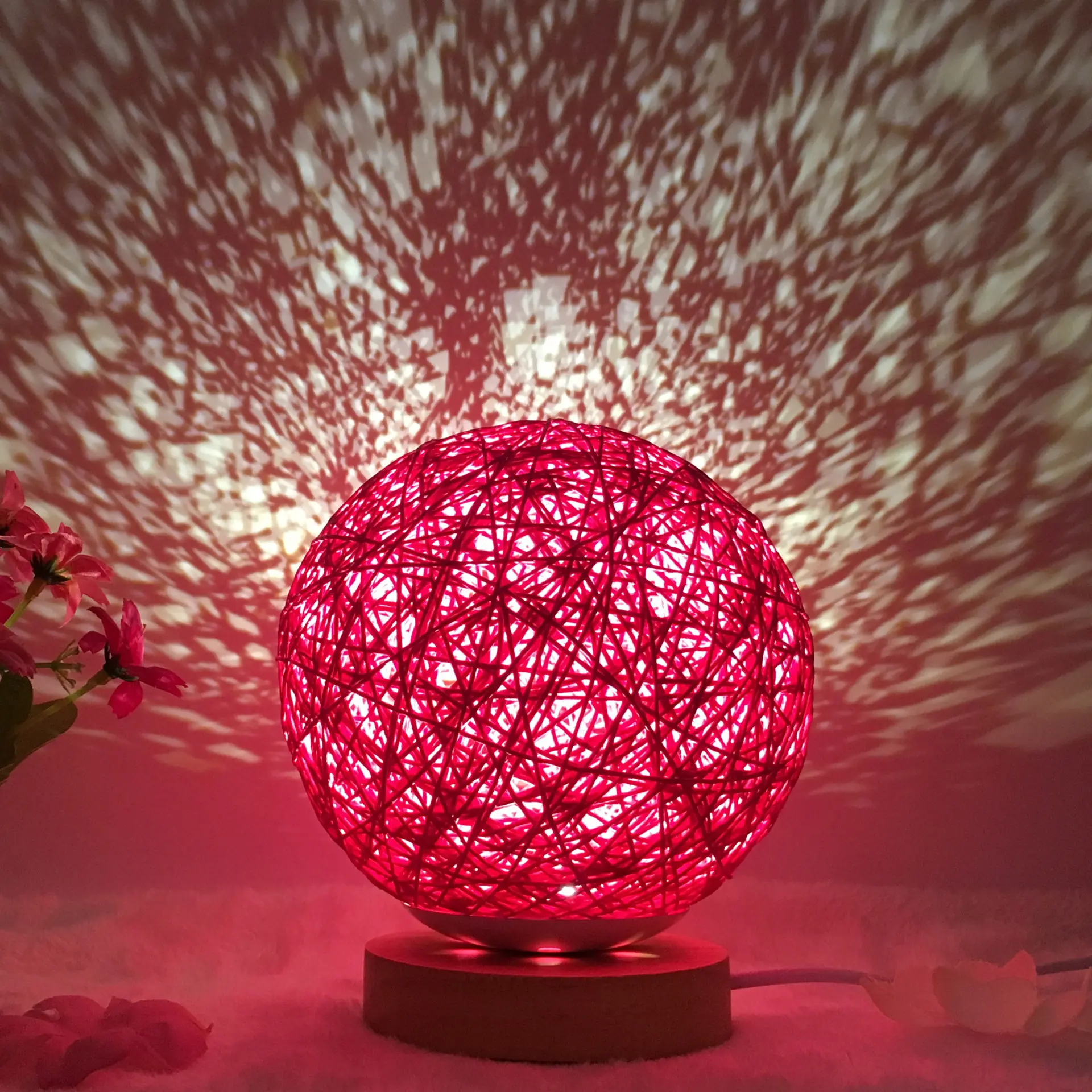 Amazon Hot Selling Creative Linen Table Lamp