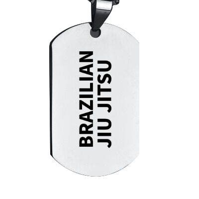 Stainless steel square customizable lettering pendant