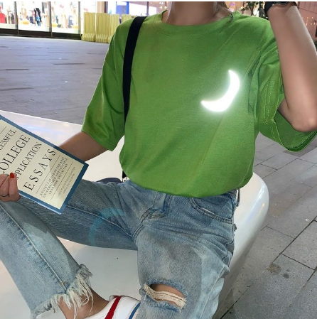 Glowing short sleeve t-shirt