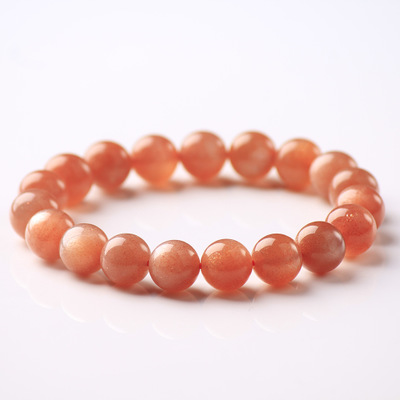 Sun Stone Bead Bracelet