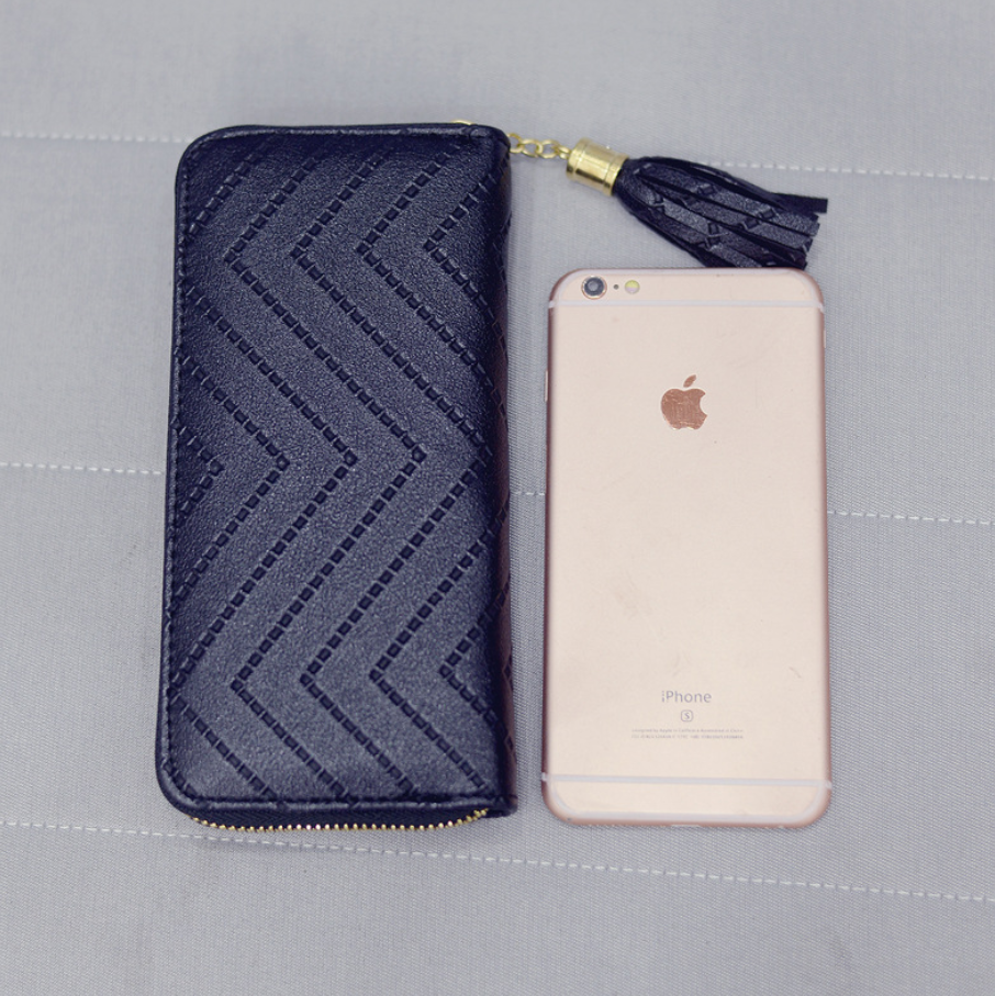 Wallet zipper wallet phone case