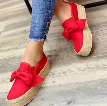 Canvas espadrilles - Red
