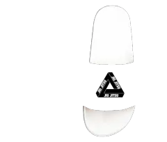 Slippers, couple, slippers - White - View 1