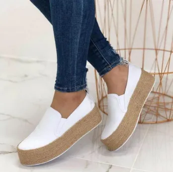 Canvas espadrilles - White
