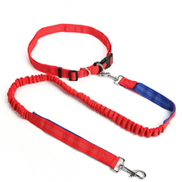 Traction rope dog leash - Red And Blue