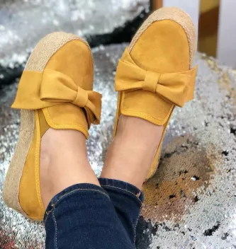 Canvas espadrilles - Yellow