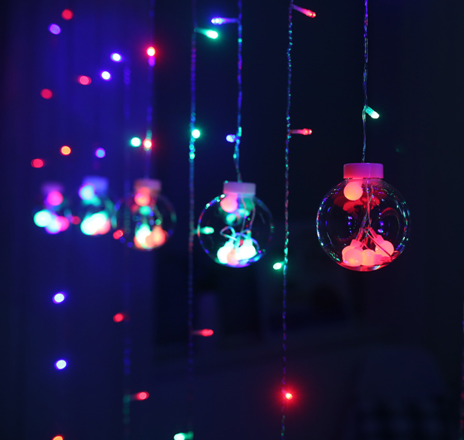 Glowing wave ball