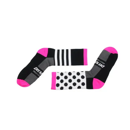 Riding socks running basketball in the tube wear socks - Pink