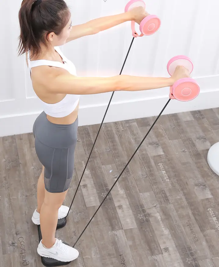 Abdominal Ring and Abdomen Fitness Equipment Household Curling Abdominal Tension Machine to Lose Weight and Slim Abdomen Artifact and Slim Waist and Arm Exercis
