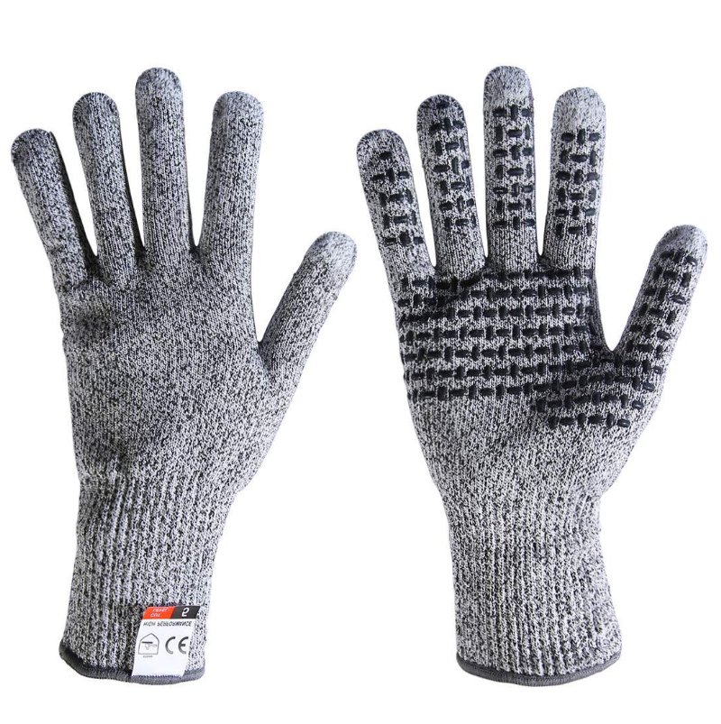 Three-finger touch screen cut-proof gloves