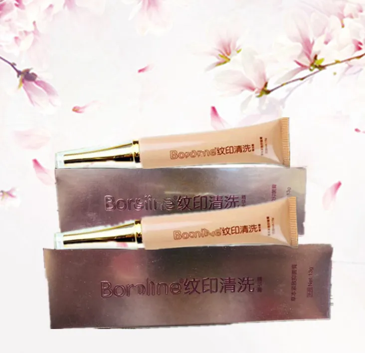 Embroidered eyebrow correction repair removal cream - Logo