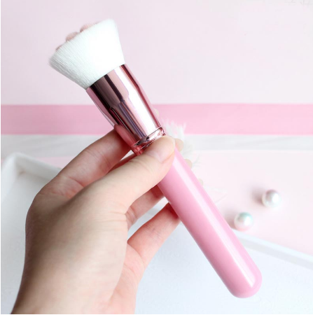 Cat Paw Brush White Hair Pink Handle - Shop at LoveMi