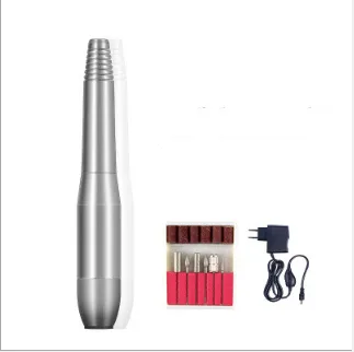 Electric nail drill manicure machine Silver - Shop at LoveMi