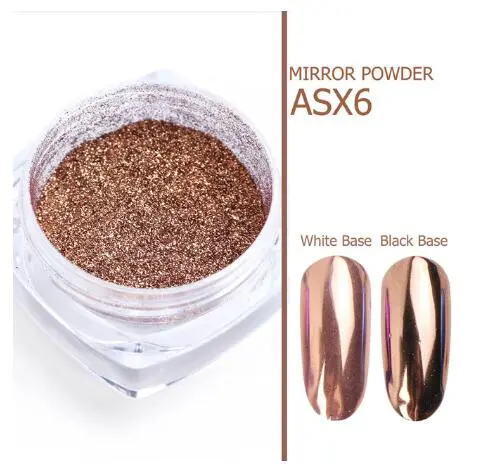 Nail Art Mirror Pigment Powder Nail Glitter Dip Powder - Shop at LoveMi