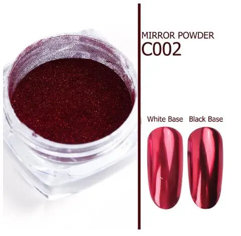 Nail Art Mirror Pigment Powder Nail Glitter Dip Powder - Shop at LoveMi
