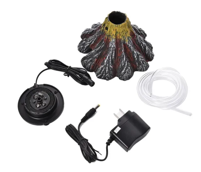 Fish Tank Creative Ornament Volcano Package Au - Shop at LoveMi