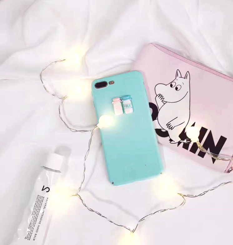 Simple frosted milk bottle mobile phone case - Image 5