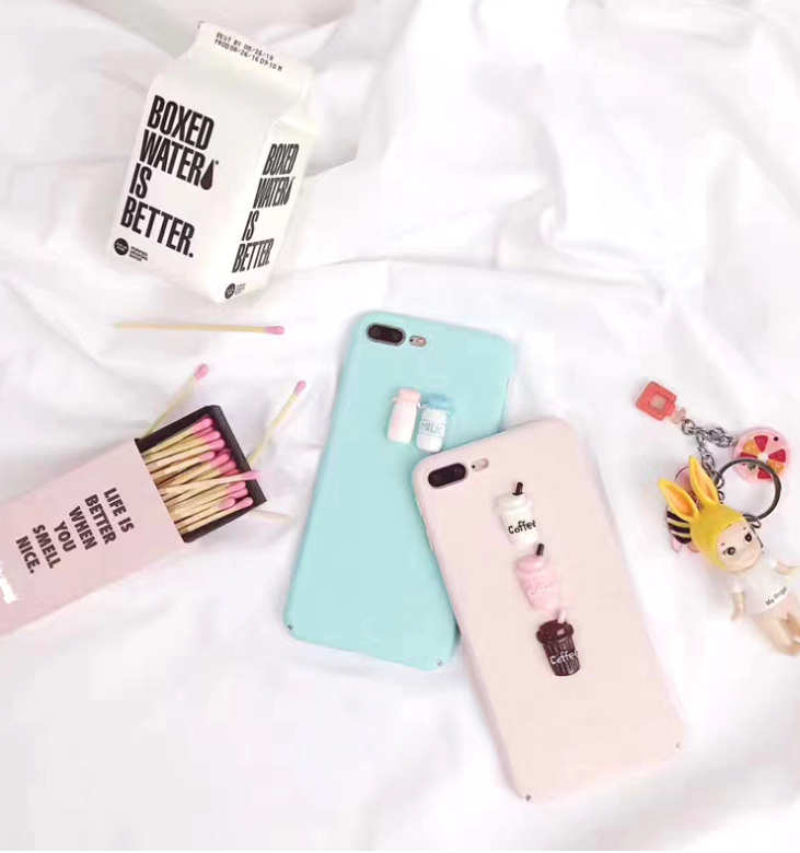 Simple frosted milk bottle mobile phone case - Image 11