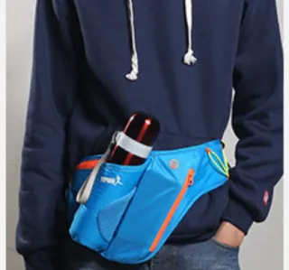 Kettle cell phone pocket chest bag - Blue