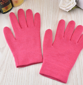 Rose red Gloves