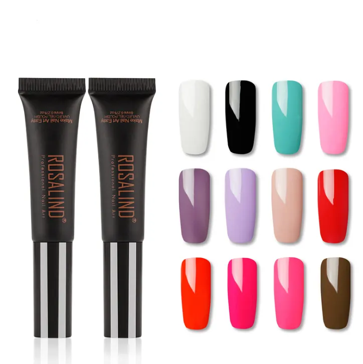 Solid Color Hose Speed Brush UV Nail Glue