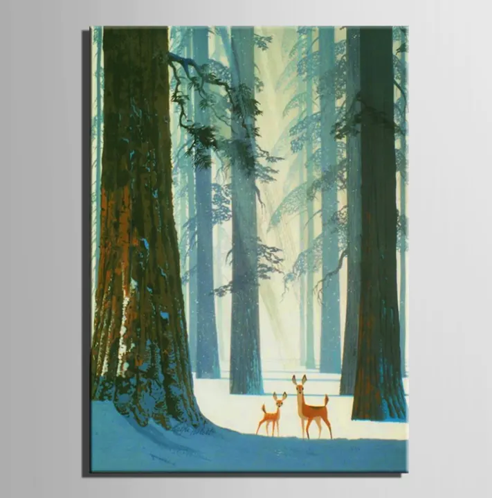 HD Canvas Inkjet Mural
