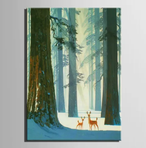 HD Canvas Inkjet Mural