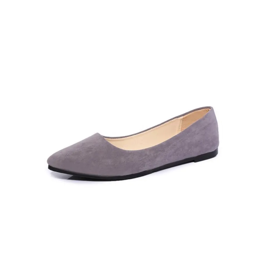 Scoop shoes black flat shoes - Gray