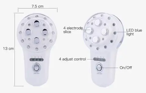 Color light meter without needle beauty plastic RF beauty instrument