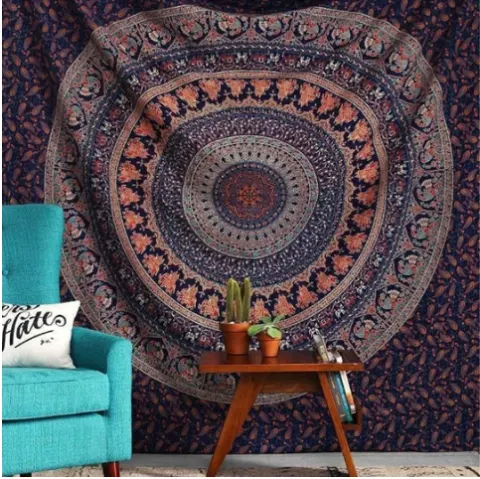 Indian Mandala Hanging Tapestry